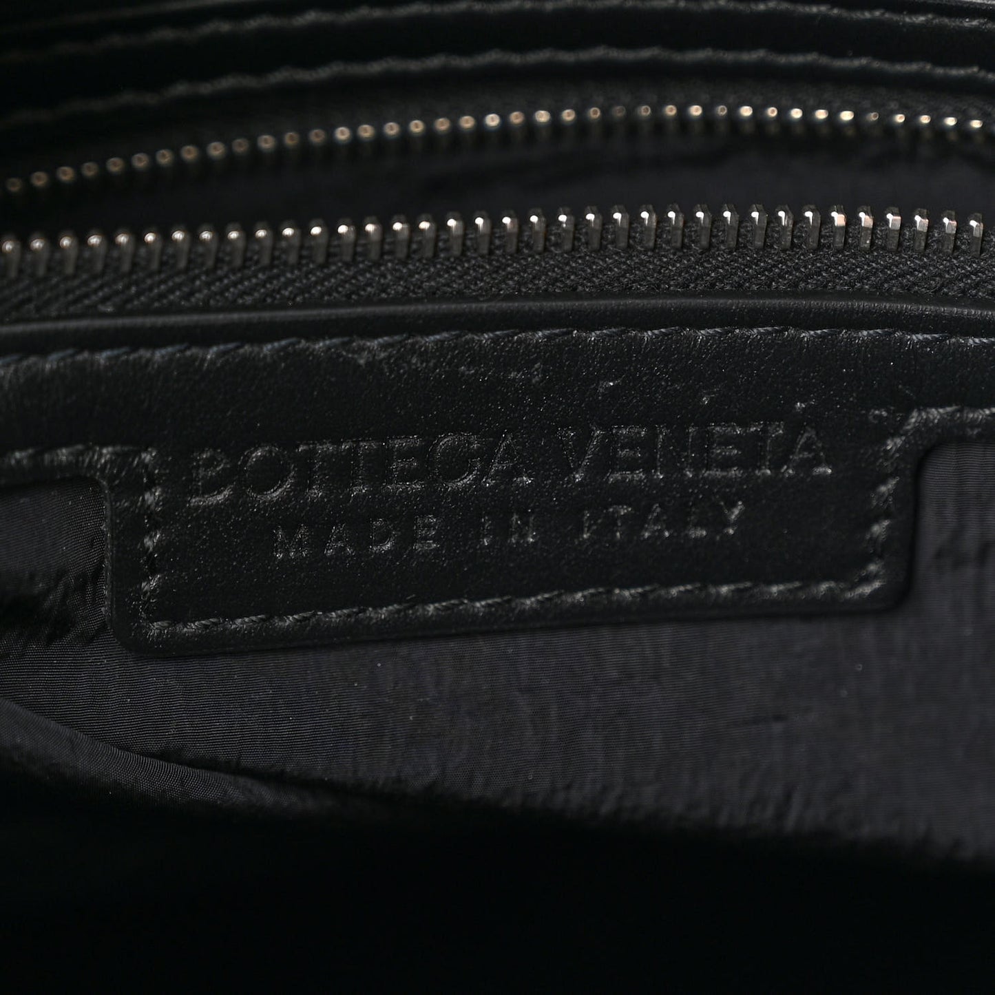 Calfskin Intrecciato Flap Backpack Black