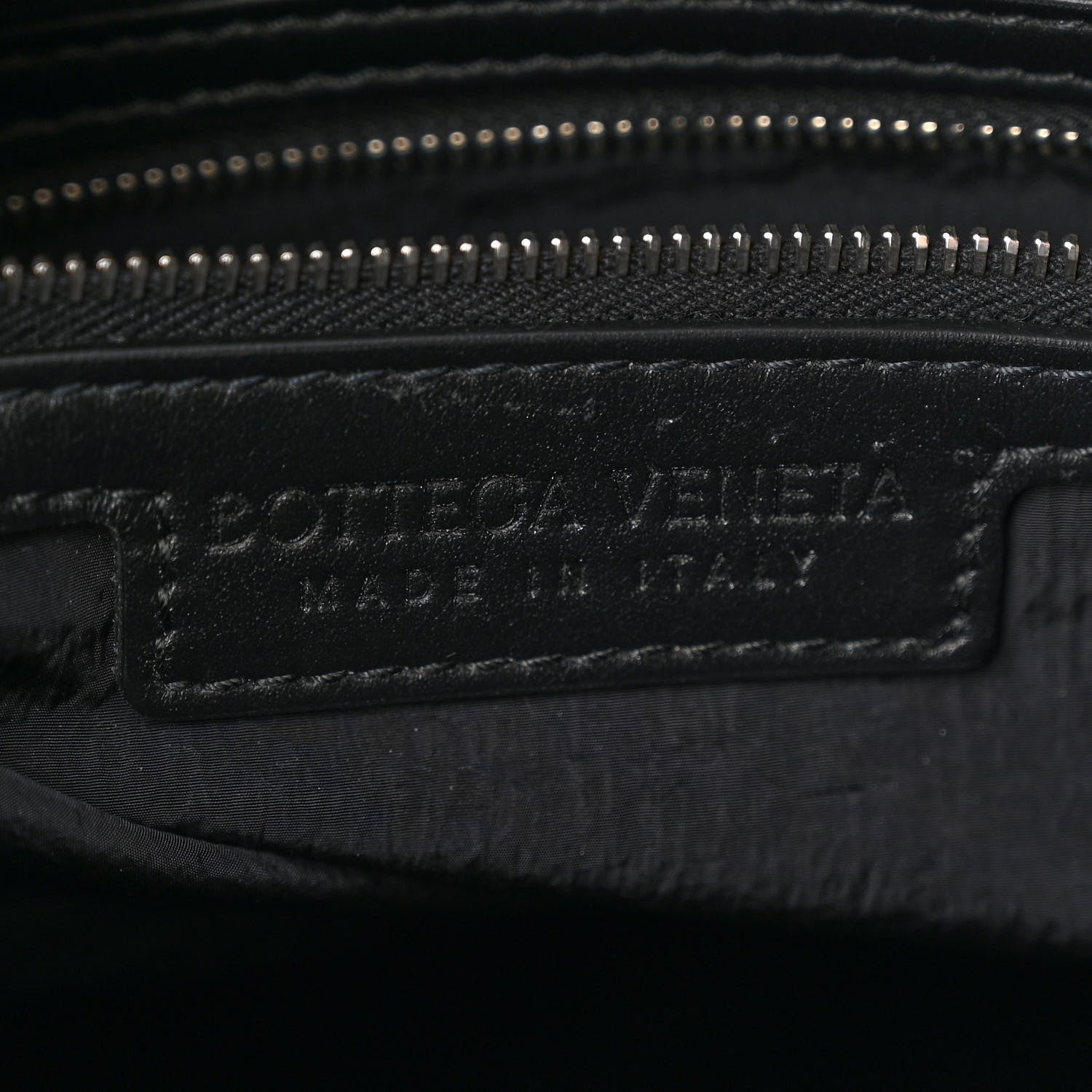 Bottega Veneta Calfskin Intrecciato Flap Backpack Black 6 of 13