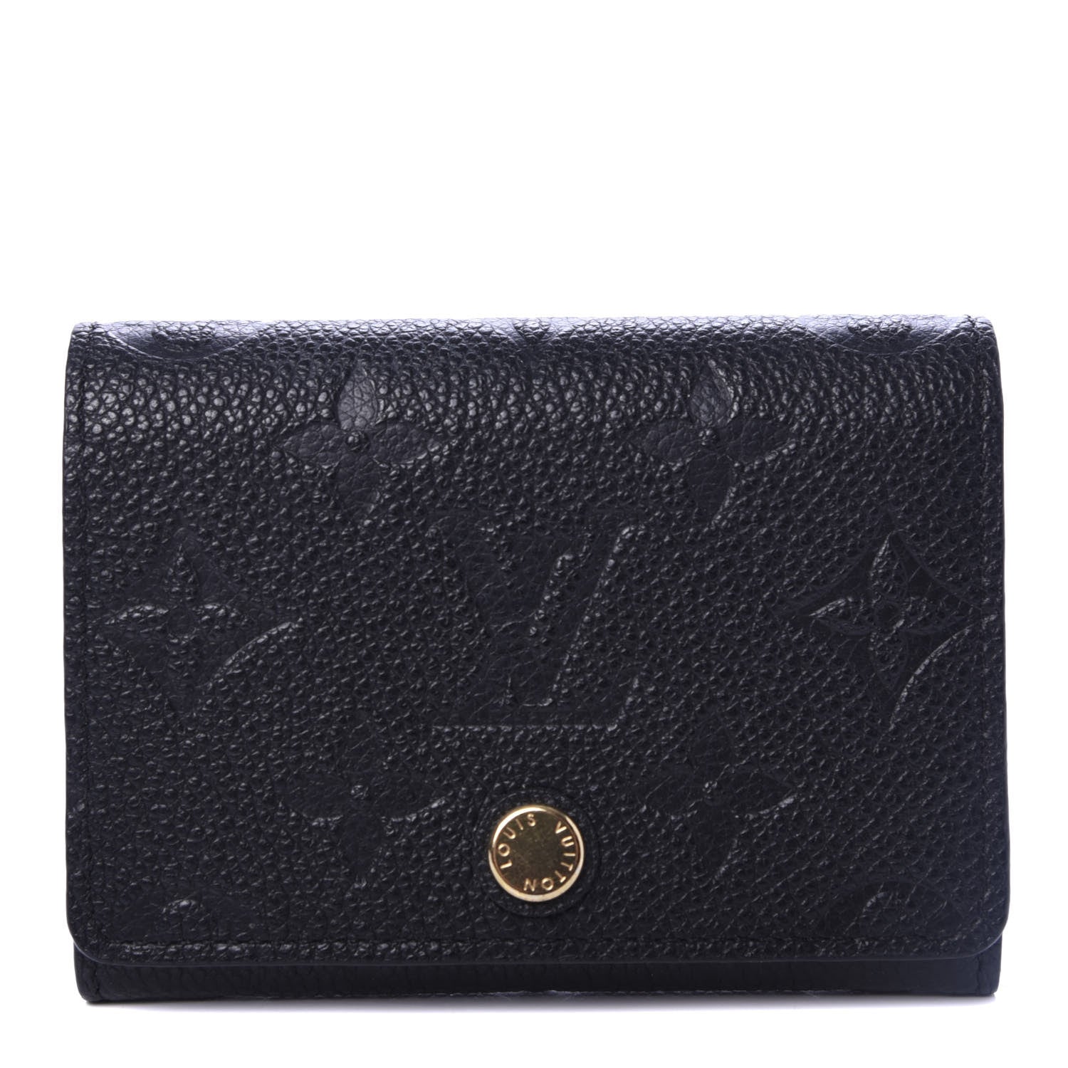Louis Vuitton Empreinte Business Card Holder Black 1 of 7