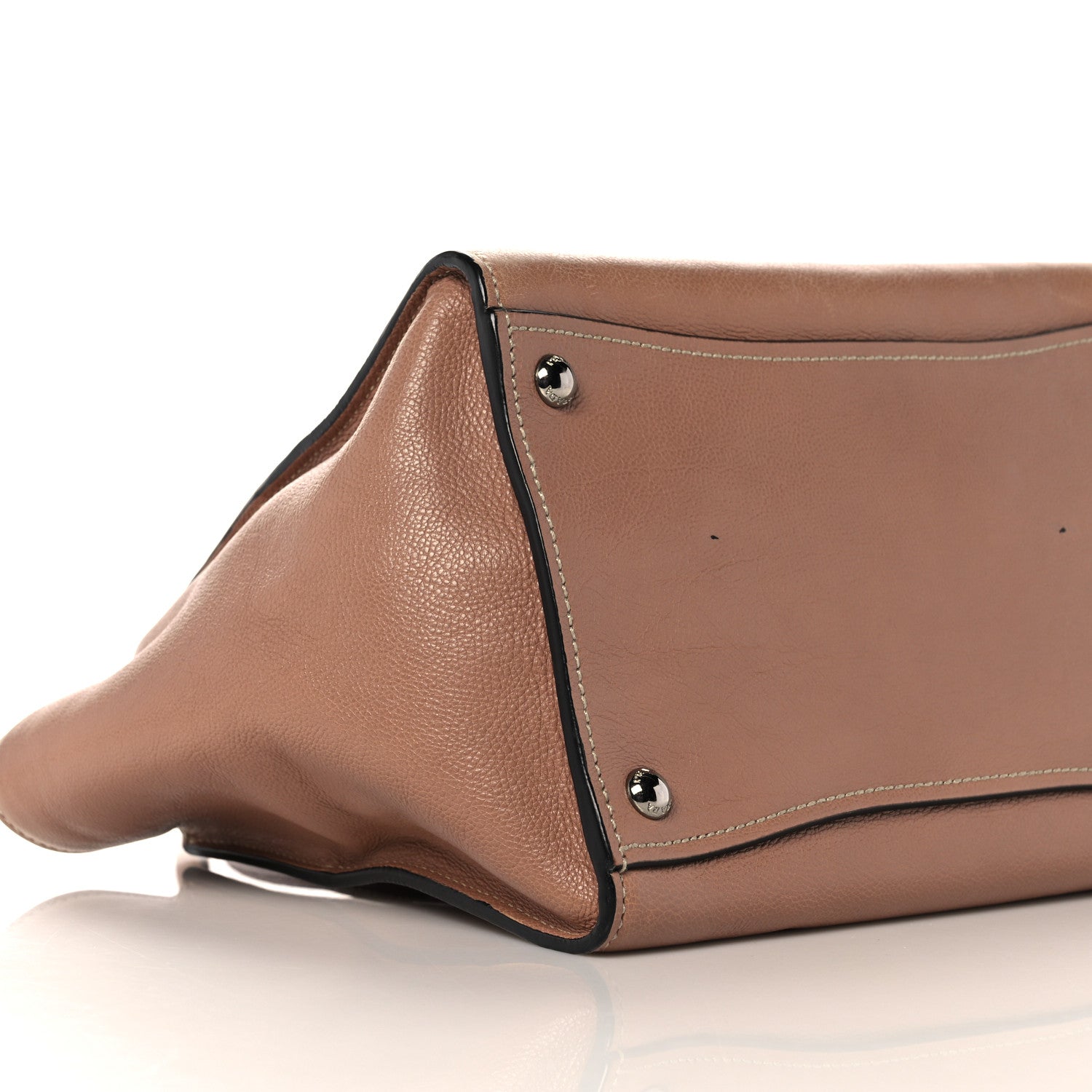 Prada Glace Calf Twin Pocket Tote Caramel 8 of 19