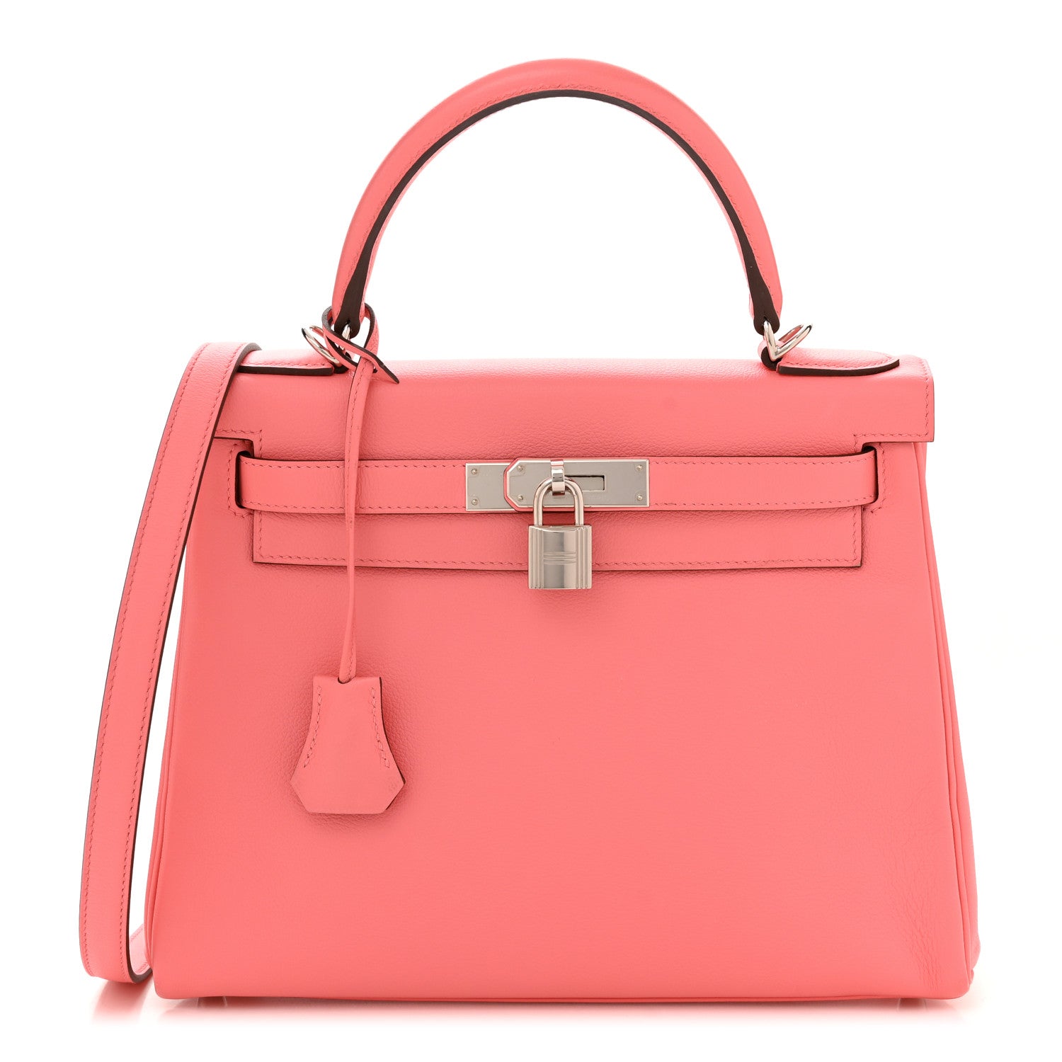 Hermes Evercolor Verso Kelly Retourne 28 Rose D'ete Terre Battue 1 of 11