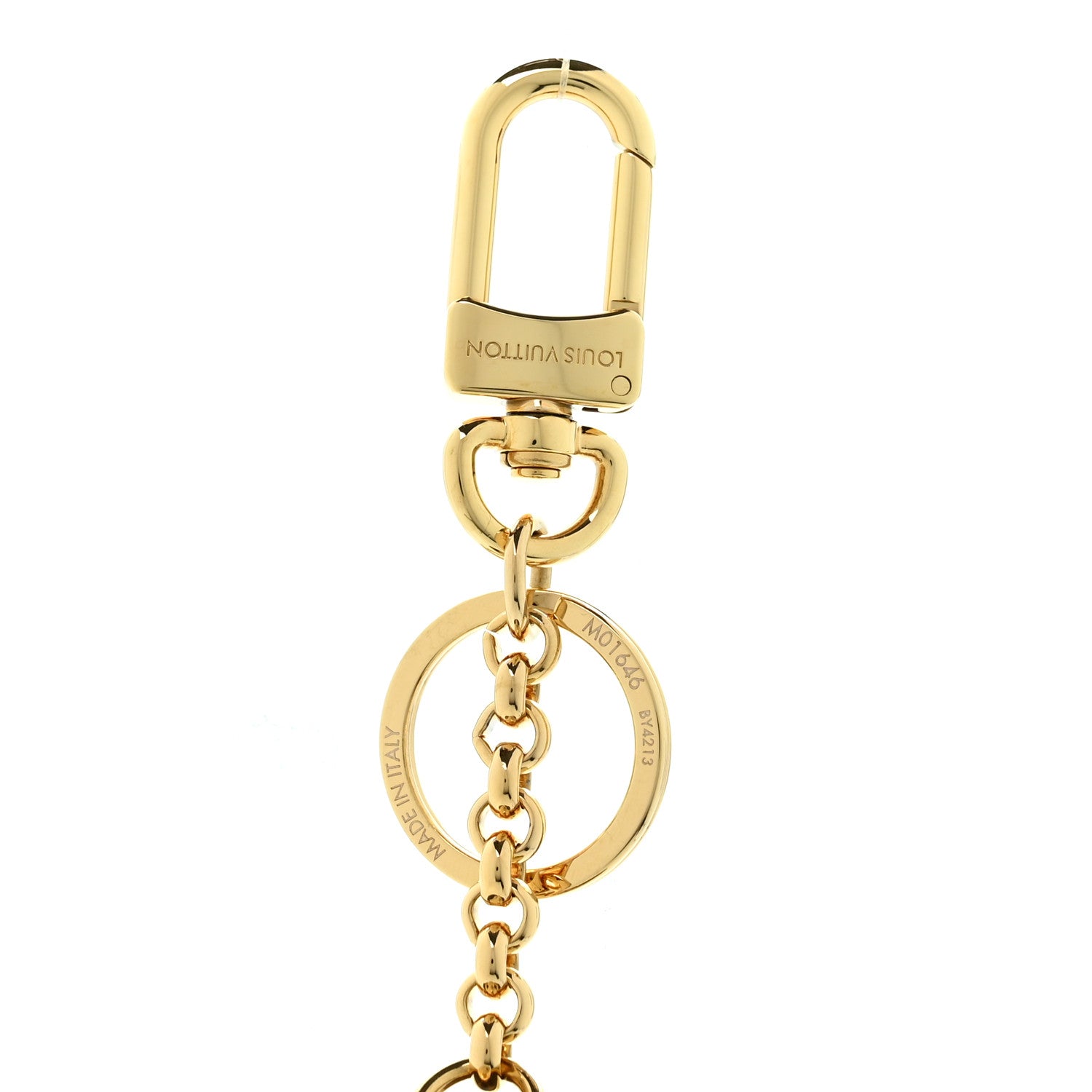 Louis Vuitton Monogram Shell Bag Charm Key Holder Key Holder 3 of 4