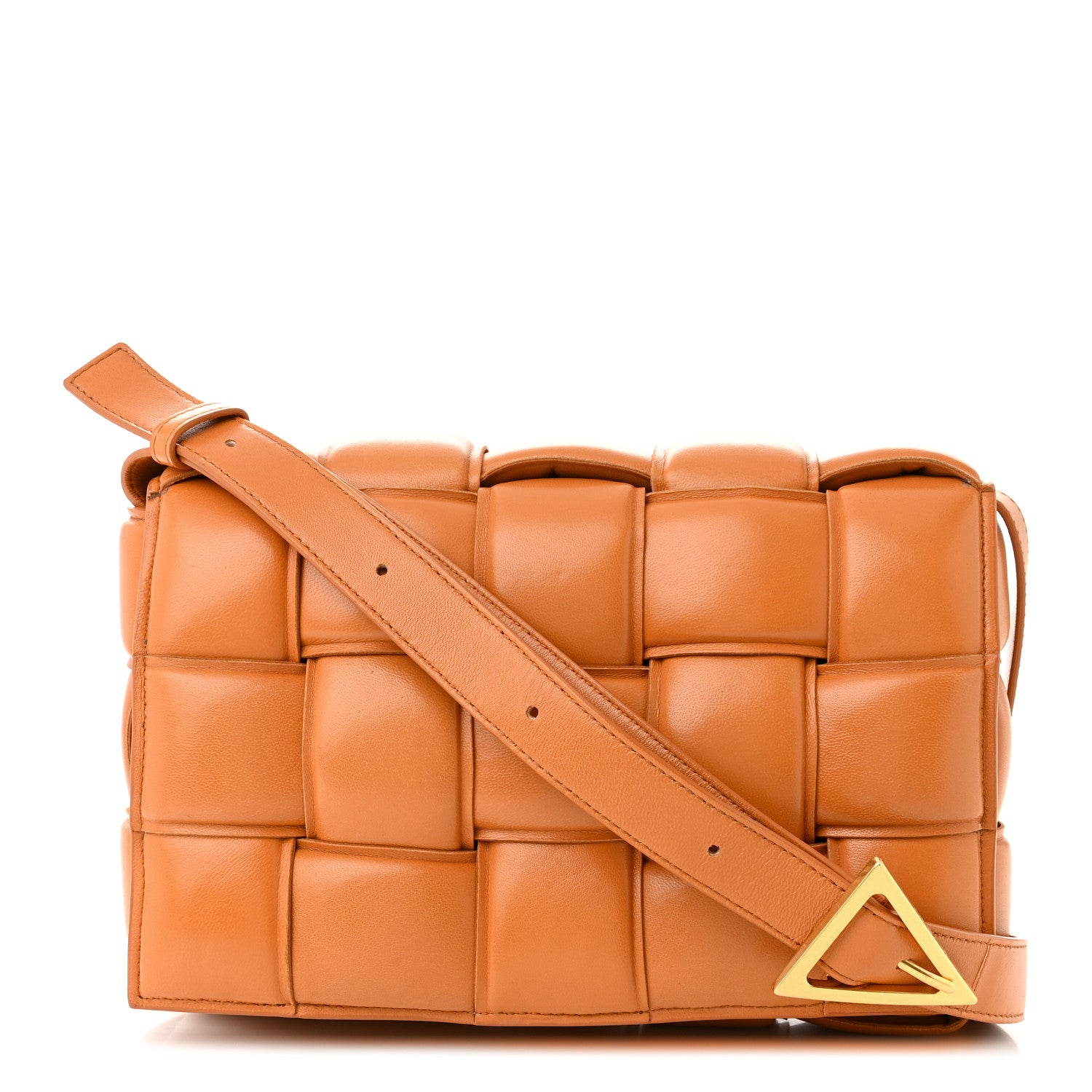 Bottega Veneta Nappa Maxi Intreccio Padded Cassette Crossbody Bag Clay 1 of 12