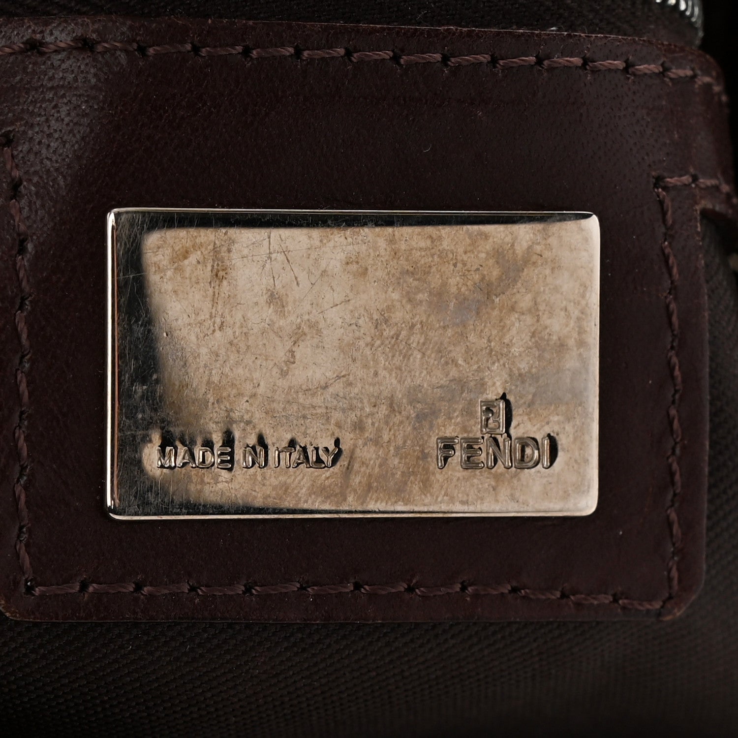 Fendi Zucchino Baguette Tobacco 6 of 10