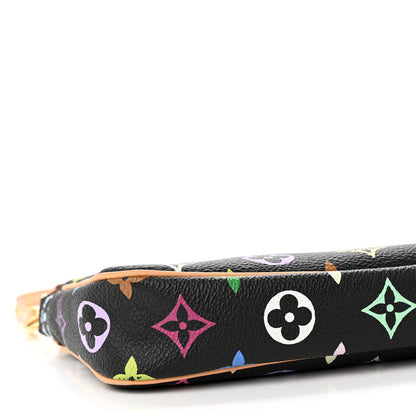 Louis Vuitton Monogram Multicolor Pochette Accessories Black 9 of 15
