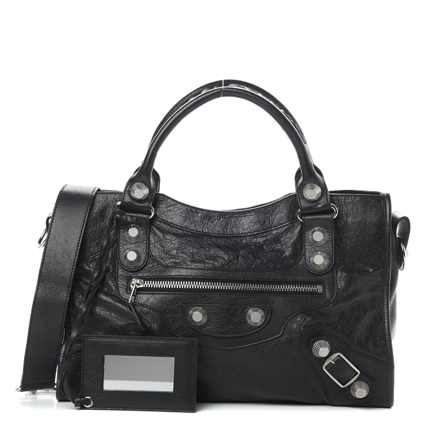 Agneau Giant 21 Silver Hardware City Black