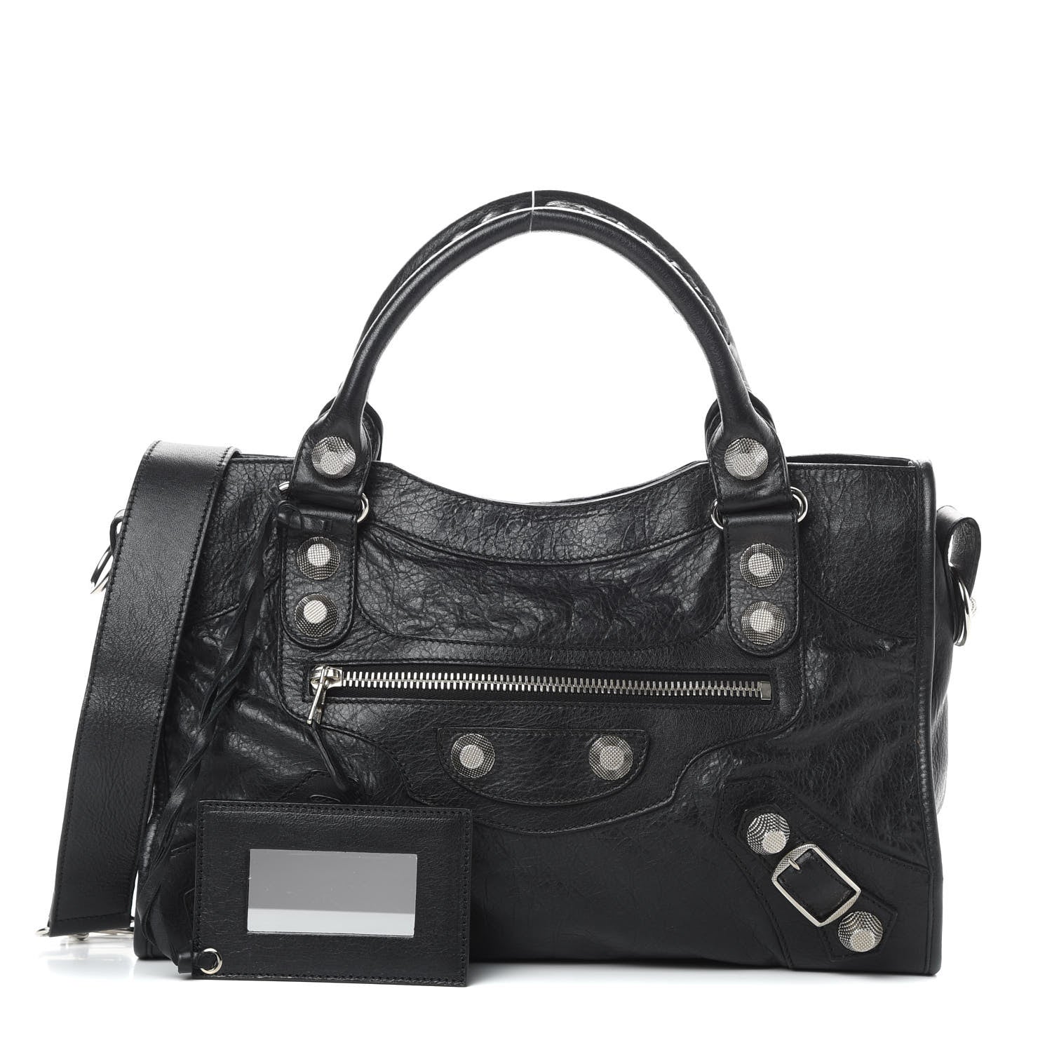 Balenciaga Agneau Giant 21 Silver Hardware City Black 1 of 12