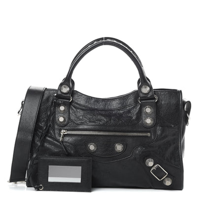Balenciaga Agneau Giant 21 Silver Hardware City Black 1 of 12