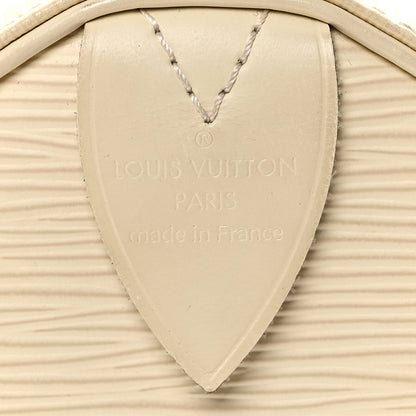 Louis Vuitton Epi Speedy 25 Ivory 6 of 10