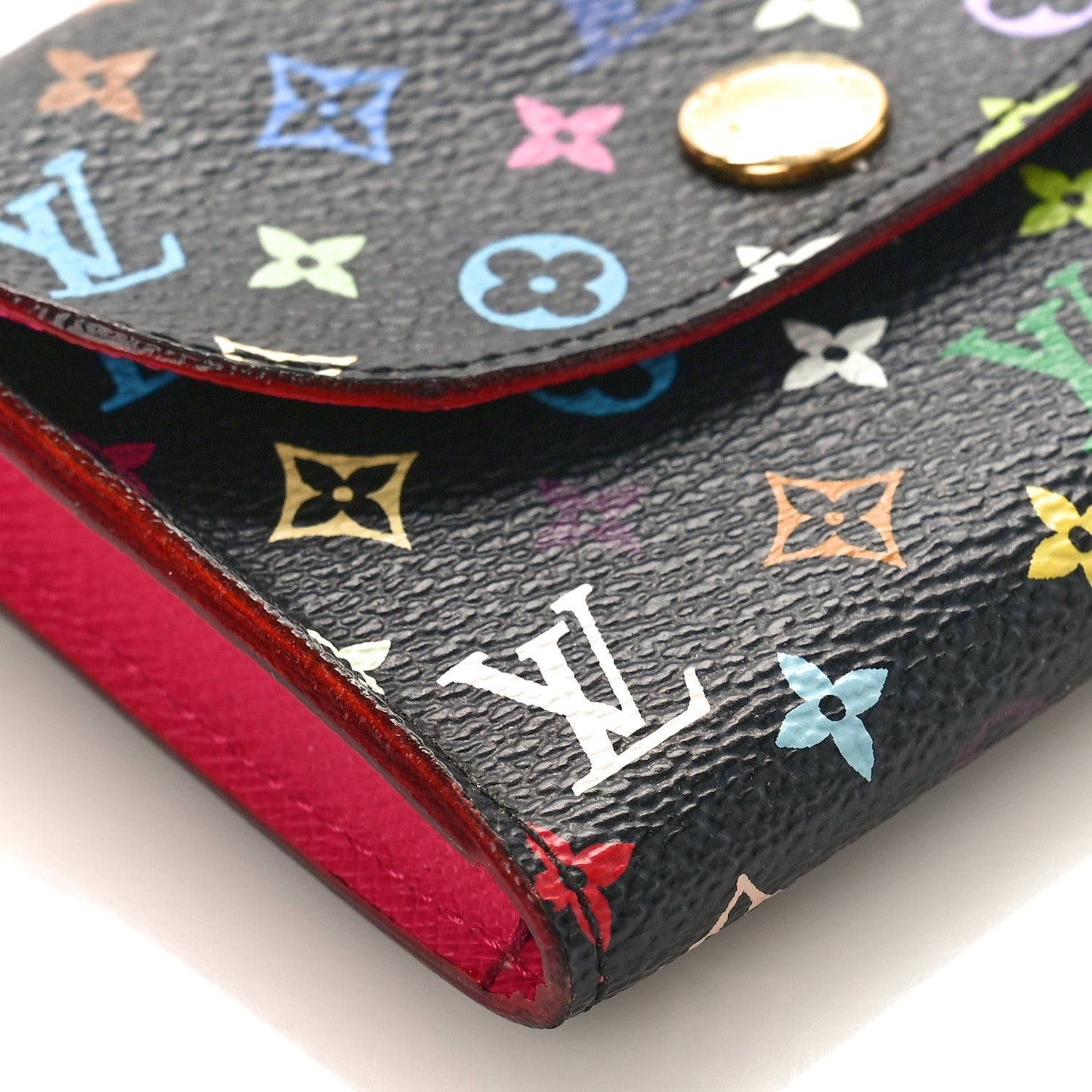 Louis Vuitton Multicolor Business Card Holder Black Grenade 7 of 8