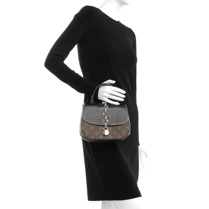 Louis Vuitton Calfskin Monogram Chain It Bag PM Black 3 of 8