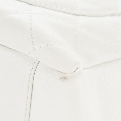 Chanel Caviar Quilted Grand Shopping Tote GST White 11 of 11