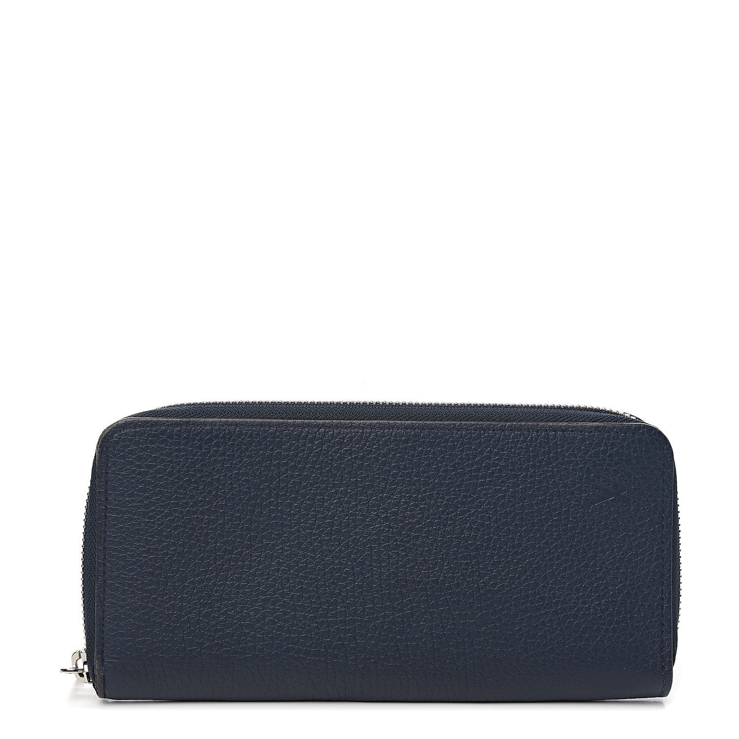 Louis Vuitton Taurillon Vertical Zippy Wallet Navy 1 of 7