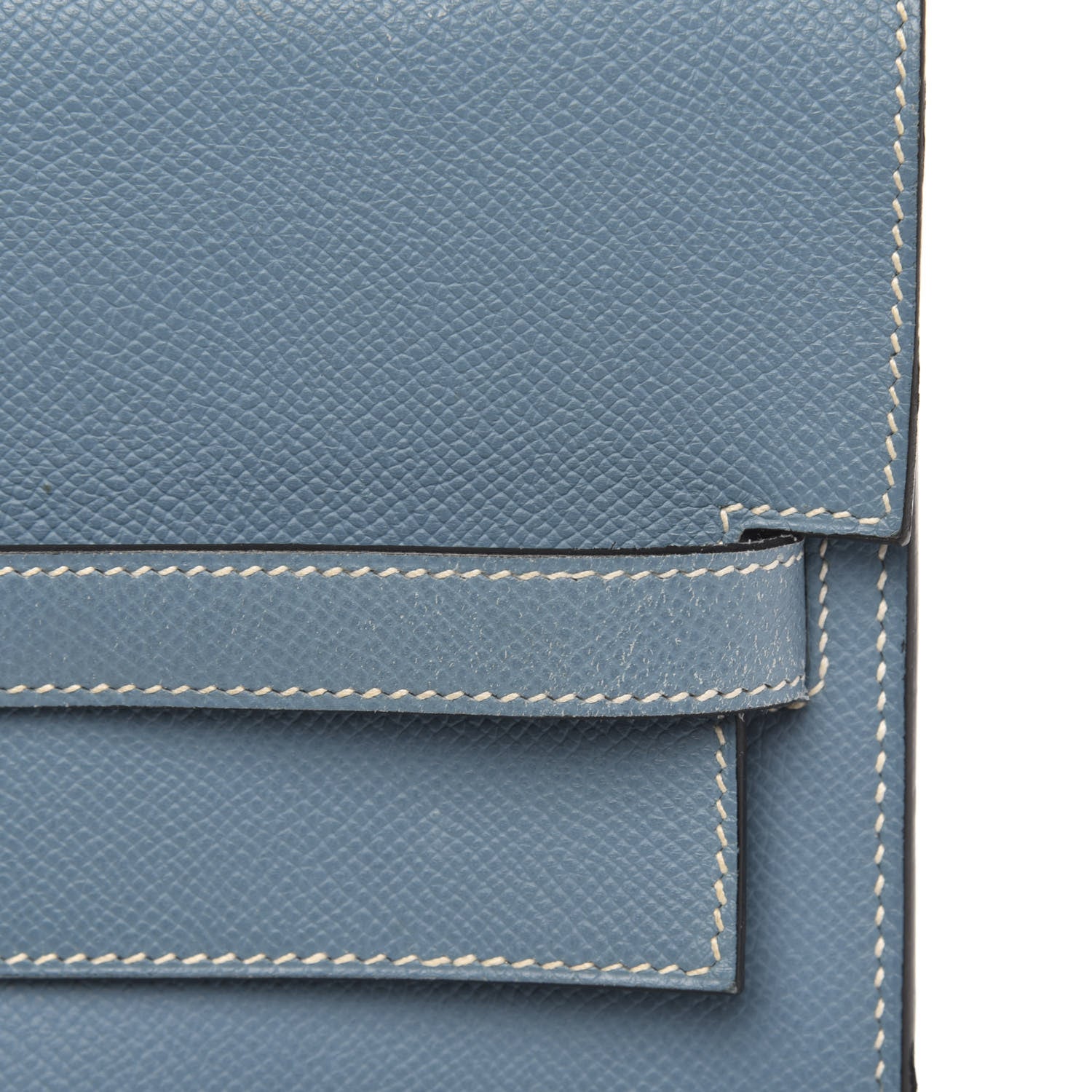 Hermes Epsom Kelly Depeche 34 Blue Jean 8 of 15