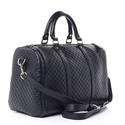 Gucci Microguccissima Medium Boston Navy 3 of 10