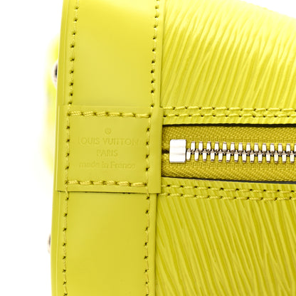 Louis Vuitton Epi Jacquard Alma BB Yellow Citron 6 of 9
