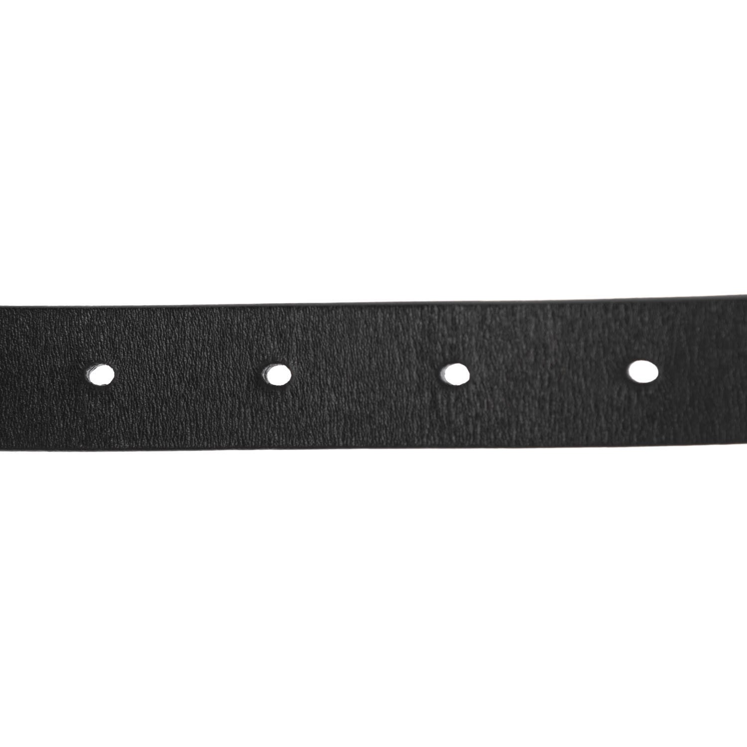 Christian Dior Calfskin Saddle Belt 80 Black 5 of 6