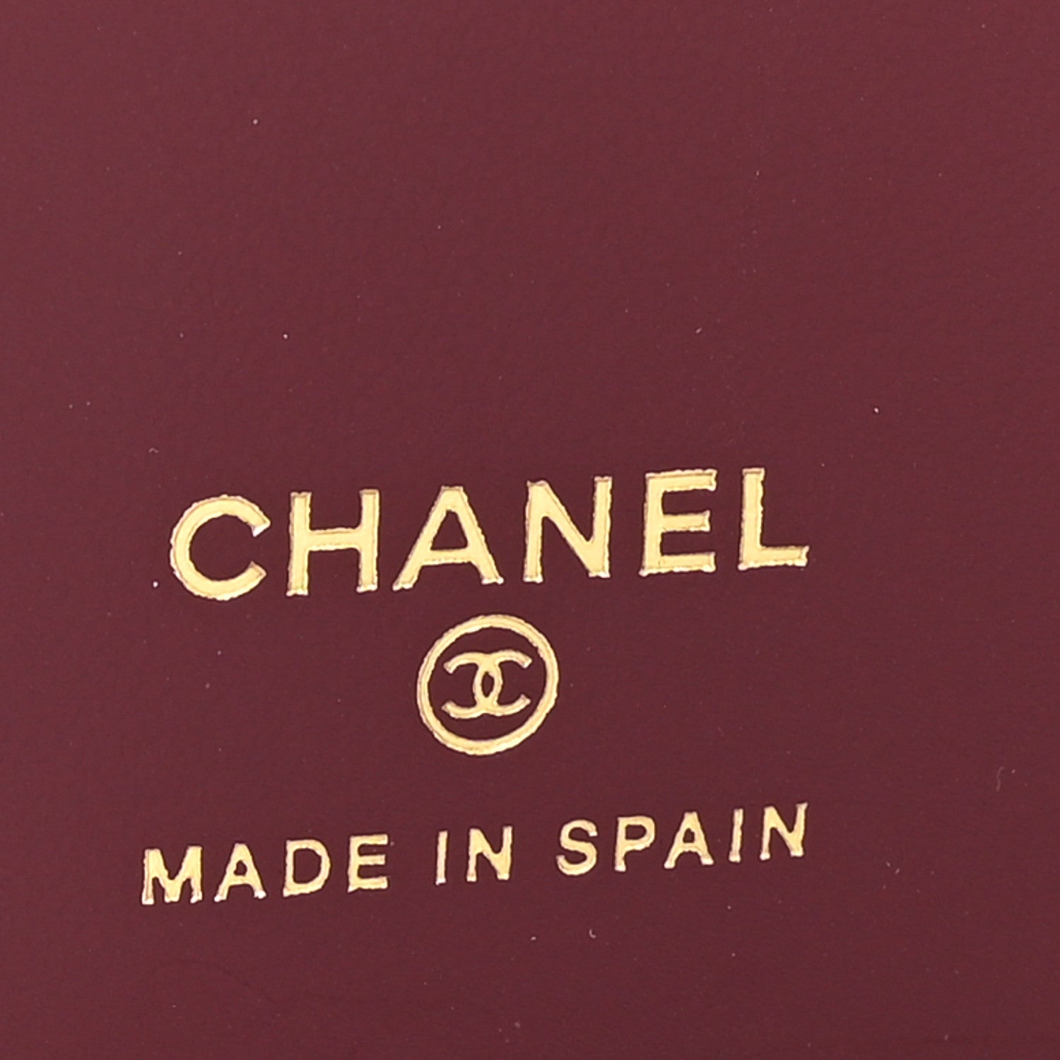 Chanel Caviar Quilted Passport Holder Dark Burgundy 6 of 8