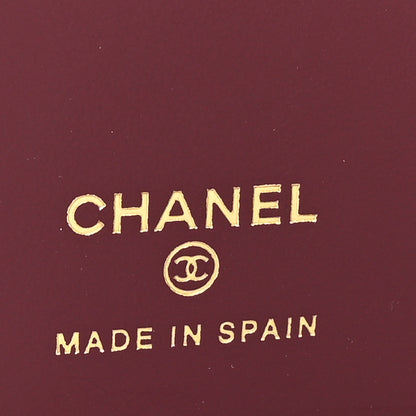 Chanel Caviar Quilted Passport Holder Dark Burgundy 6 of 8