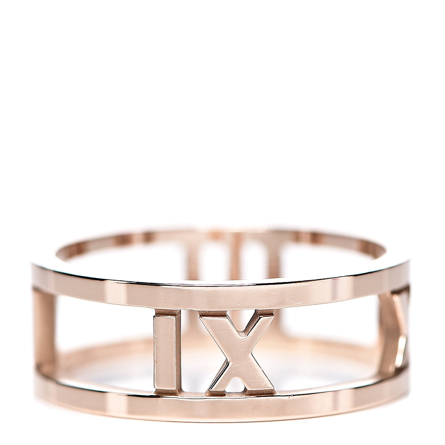 18K Rose Gold Atlas Open Ring 53 6.5