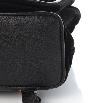 Gucci Suede Bamboo Backpack Black 15 of 16