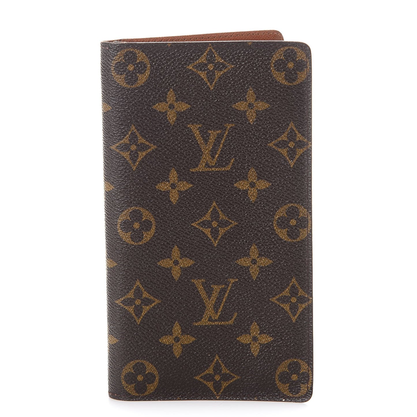 Monogram Porte Chequier Cartes Credit European Checkbook Wallet