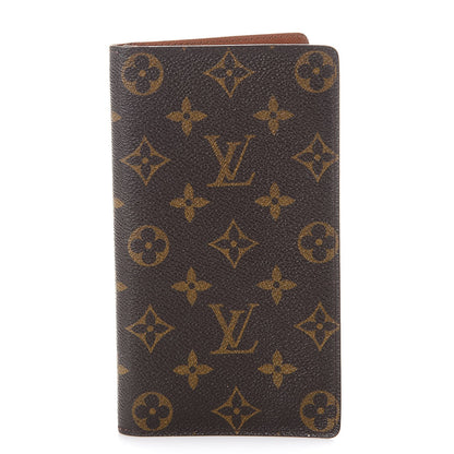 Louis Vuitton Monogram Porte Chequier Cartes Credit European Checkbook Wallet 1 of 11
