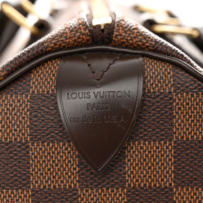 Louis Vuitton Damier Ebene Speedy 30 6 of 12