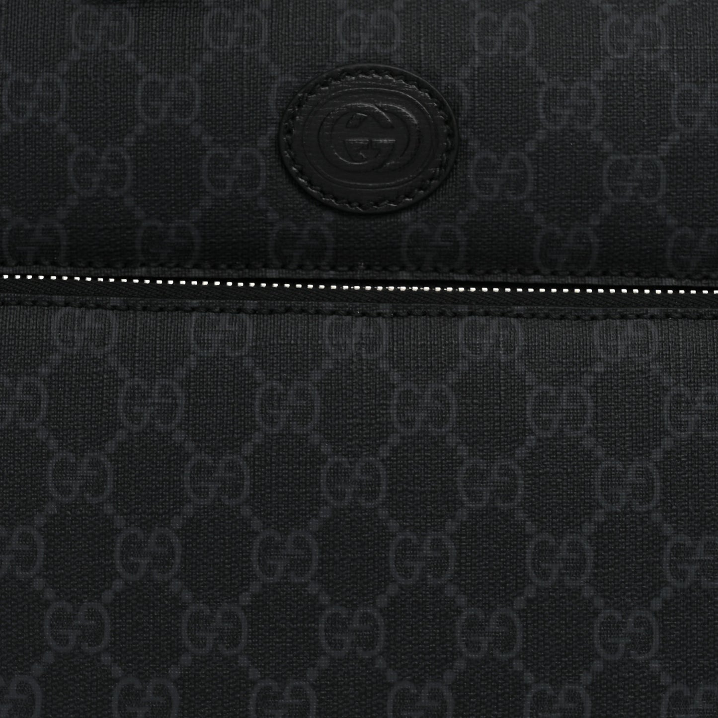 GG Supreme Monogram Azalea Calfskin Retro Interlocking G Small Savoy Cabin Trolley Beige Ebony Brown Sugar