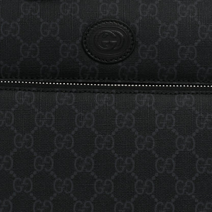 Gucci GG Supreme Monogram Azalea Calfskin Retro Interlocking G Small Savoy Cabin Trolley Beige Ebony Brown Sugar 7 of 10