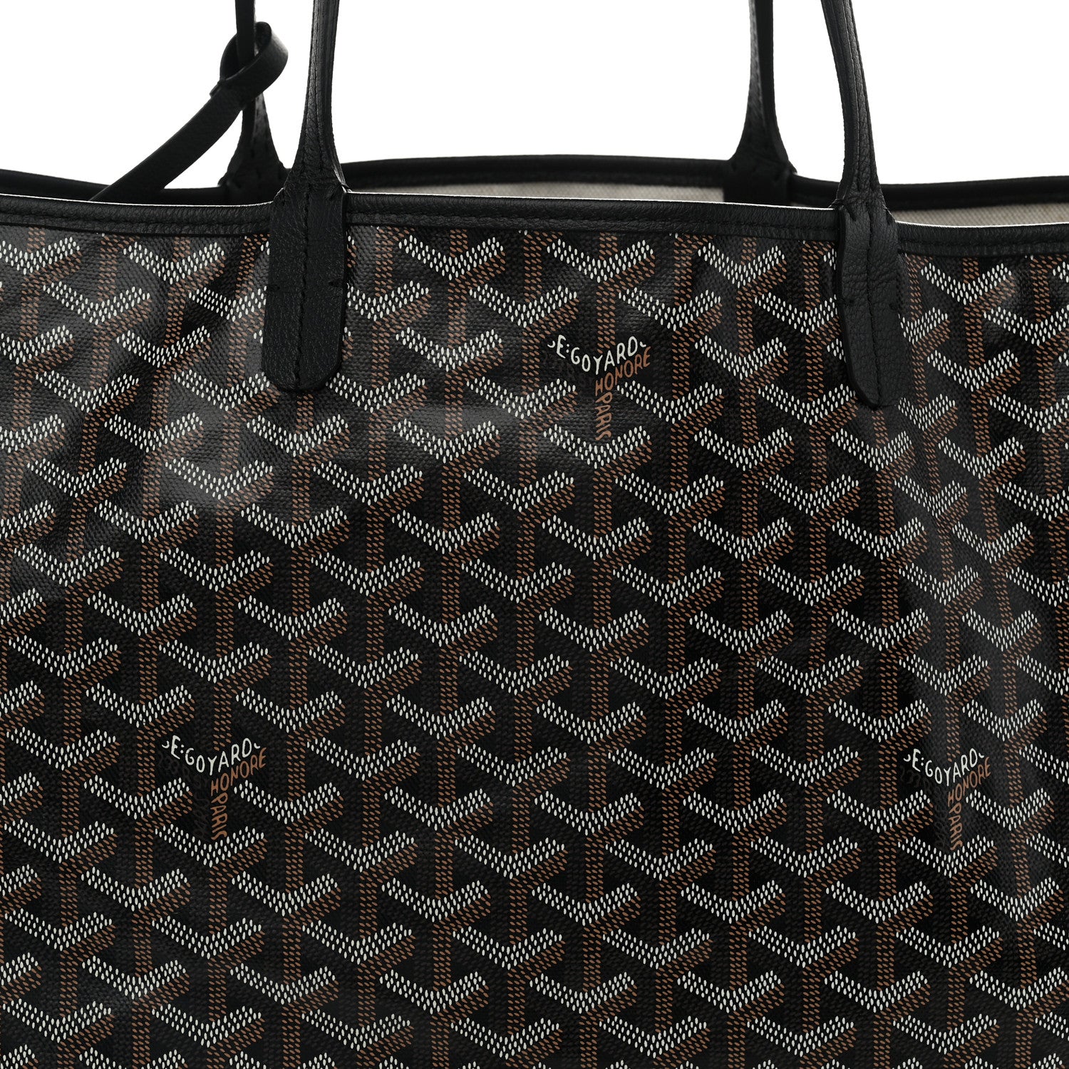 Goyard Goyardine Saint Louis PM Black 9 of 13