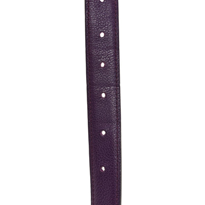 Hermes Box Evercolor 24mm Constance H Belt 85 Raisin Ultra Violet 4 of 5