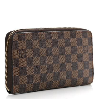 Louis Vuitton Damier Ebene Zippy Organizer Wallet 3 of 8