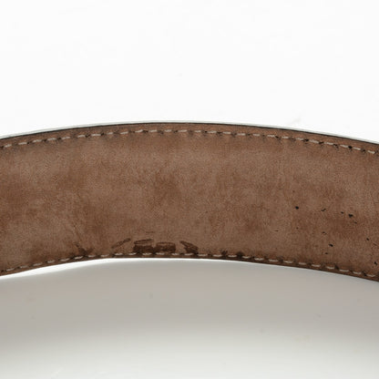 Gucci Guccissima Interlocking G Belt 95 38 Chocolate 6 of 9