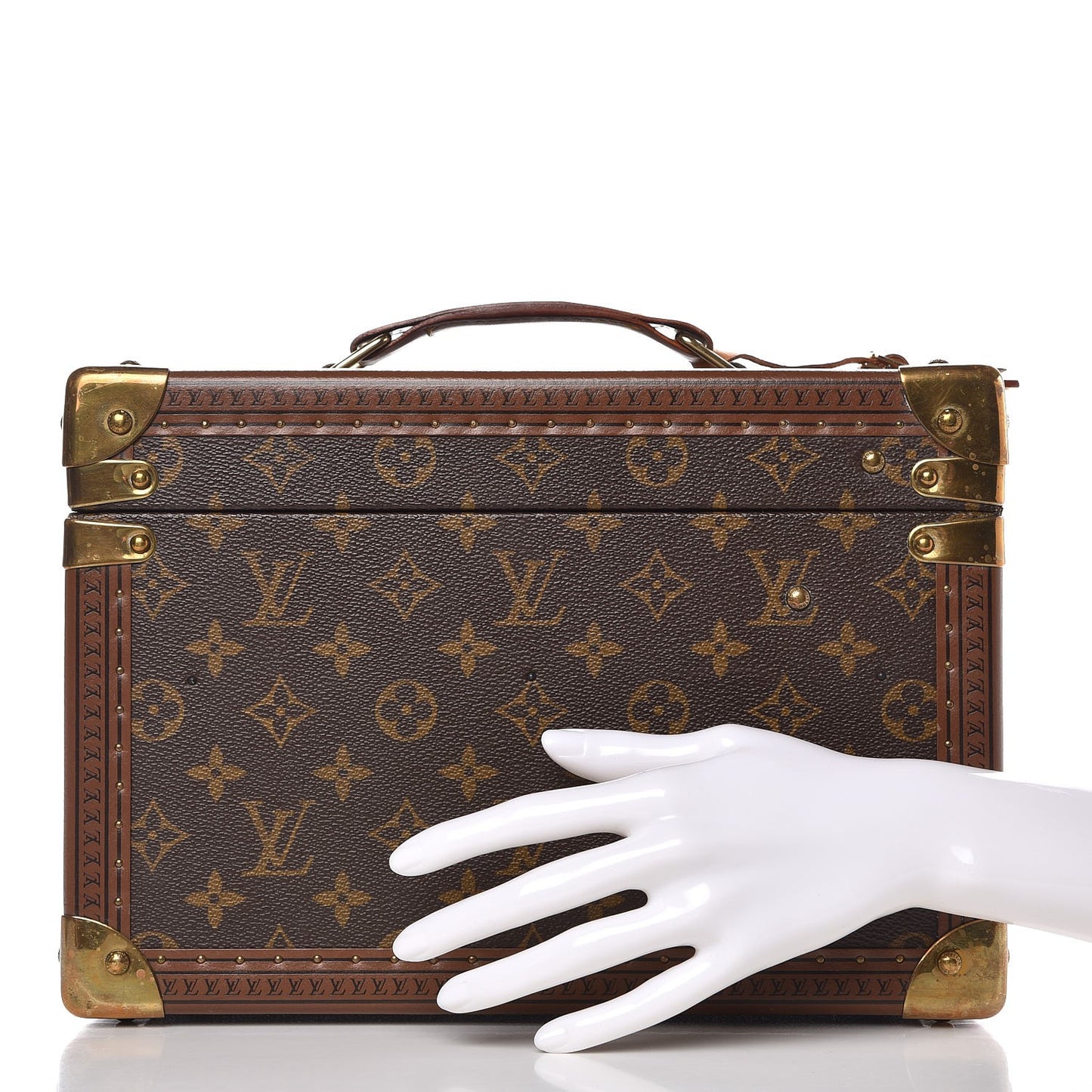Monogram Boite Flacons Beauty Train Trunk Case
