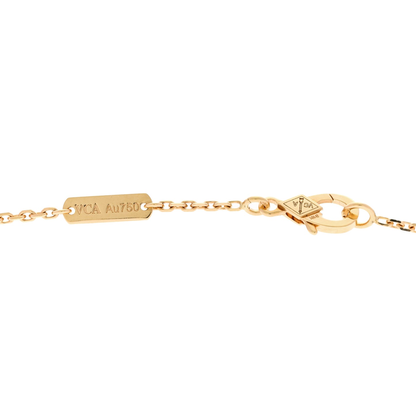 18K Yellow Gold Zodiac Cancer Pendant Necklace