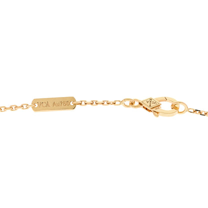 Van Cleef & Arpels 18K Yellow Gold Zodiac Cancer Pendant Necklace 4 of 8