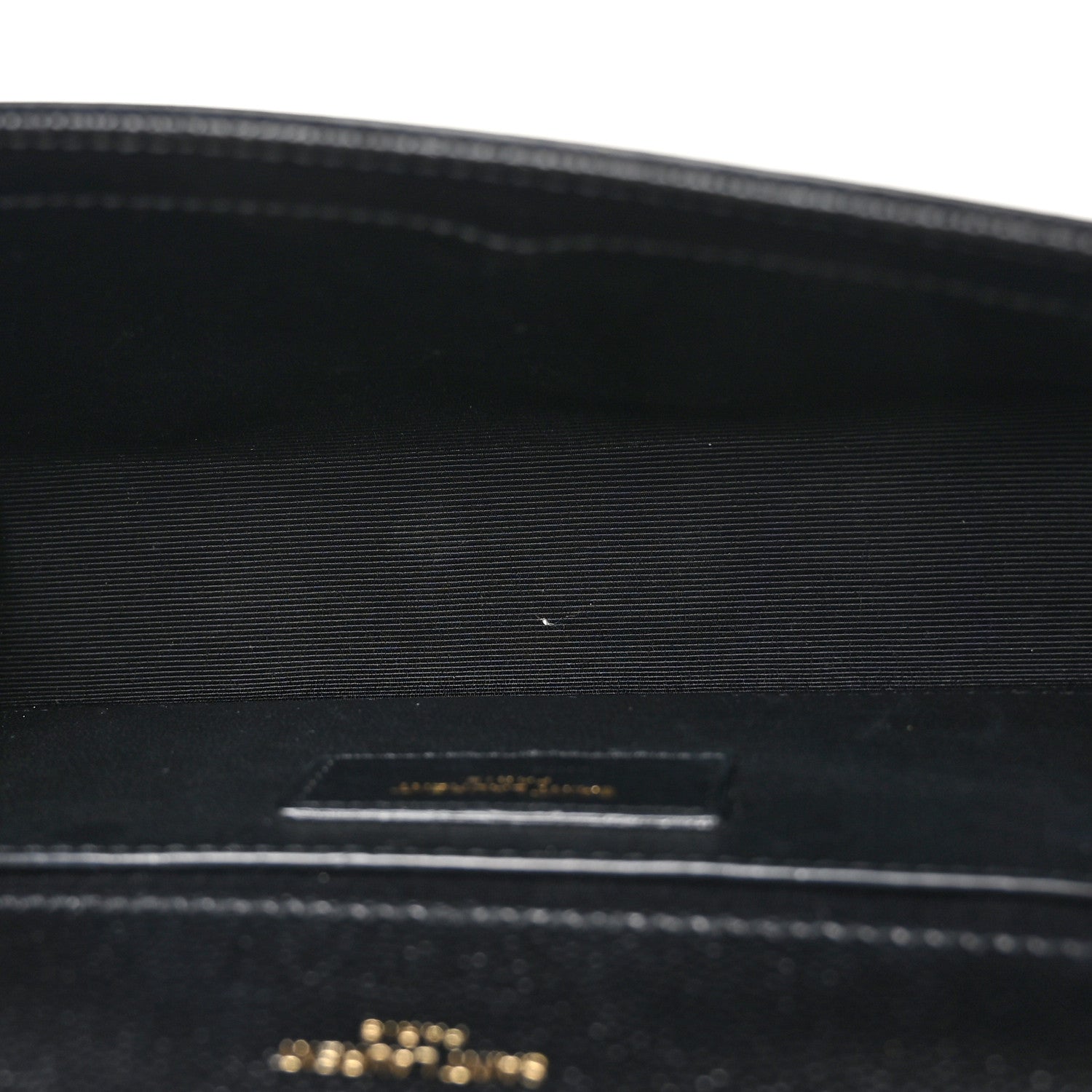 Saint Laurent Grain De Poudre Medium Classic Monogram Kate Satchel Black 5 of 9