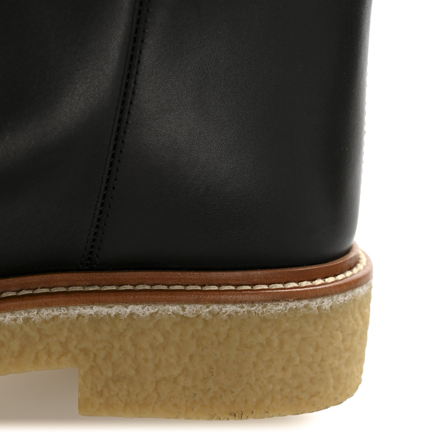 Hermes Calfskin Faustine Boots 38.5 Black 11 of 11