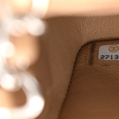 Chanel Lambskin Quilted Mini Rectangular Flap Beige 7 of 10