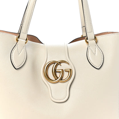 Gucci New Sakai Calfskin Lux Small Dahlia Tote Mystic White 6 of 11