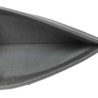 Chanel Caviar Quilted Classic Strap Pouch Grey 6 of 9