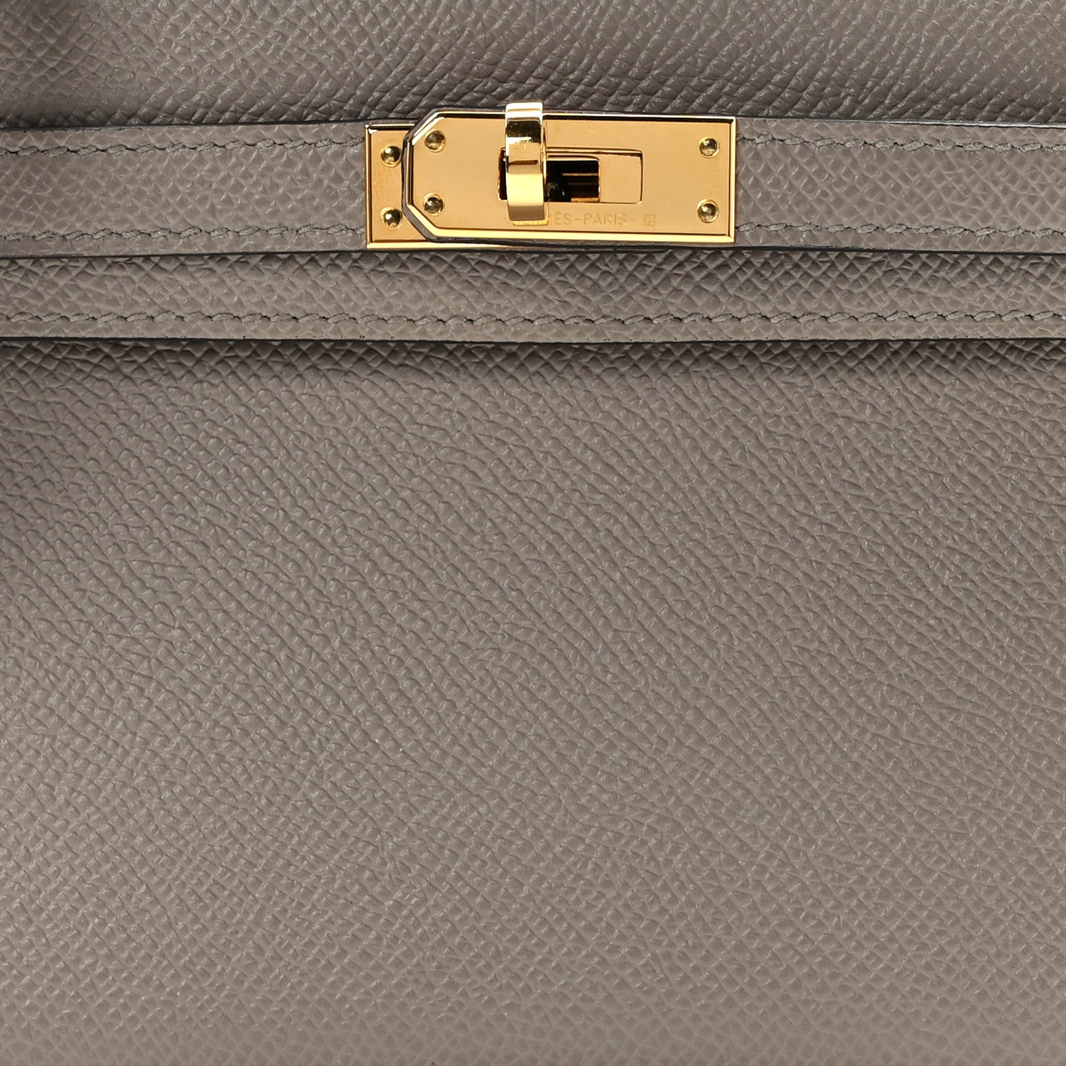 Hermes Epsom Mini Kelly Sellier 20 Gris Asphalt 8 of 11