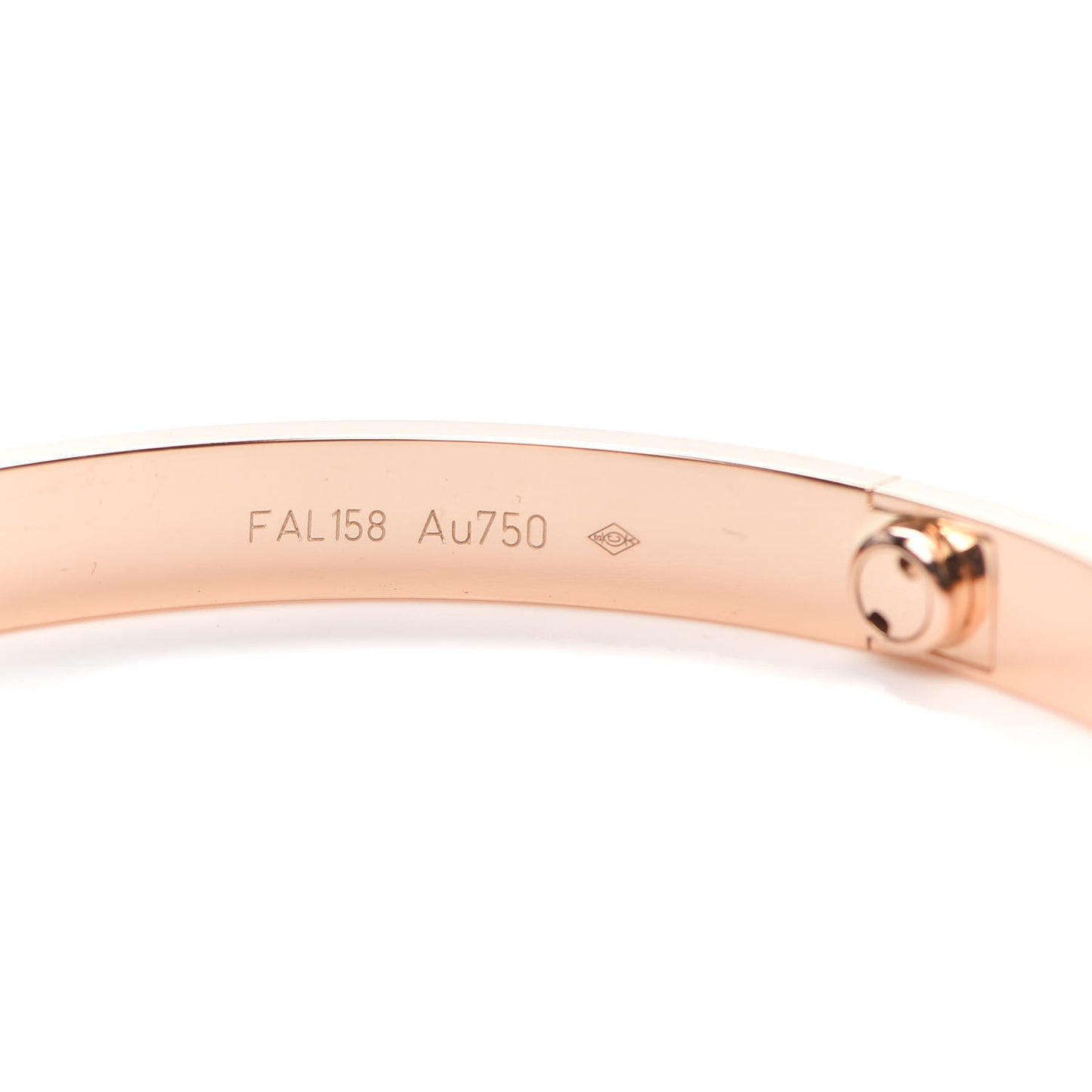 18K Pink Gold LOVE Bracelet 21