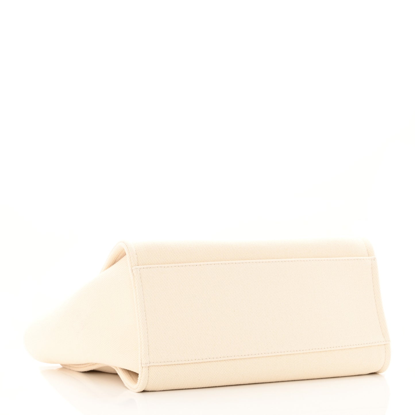 Canvas Pearl Medium Deauville Tote Ecru Beige