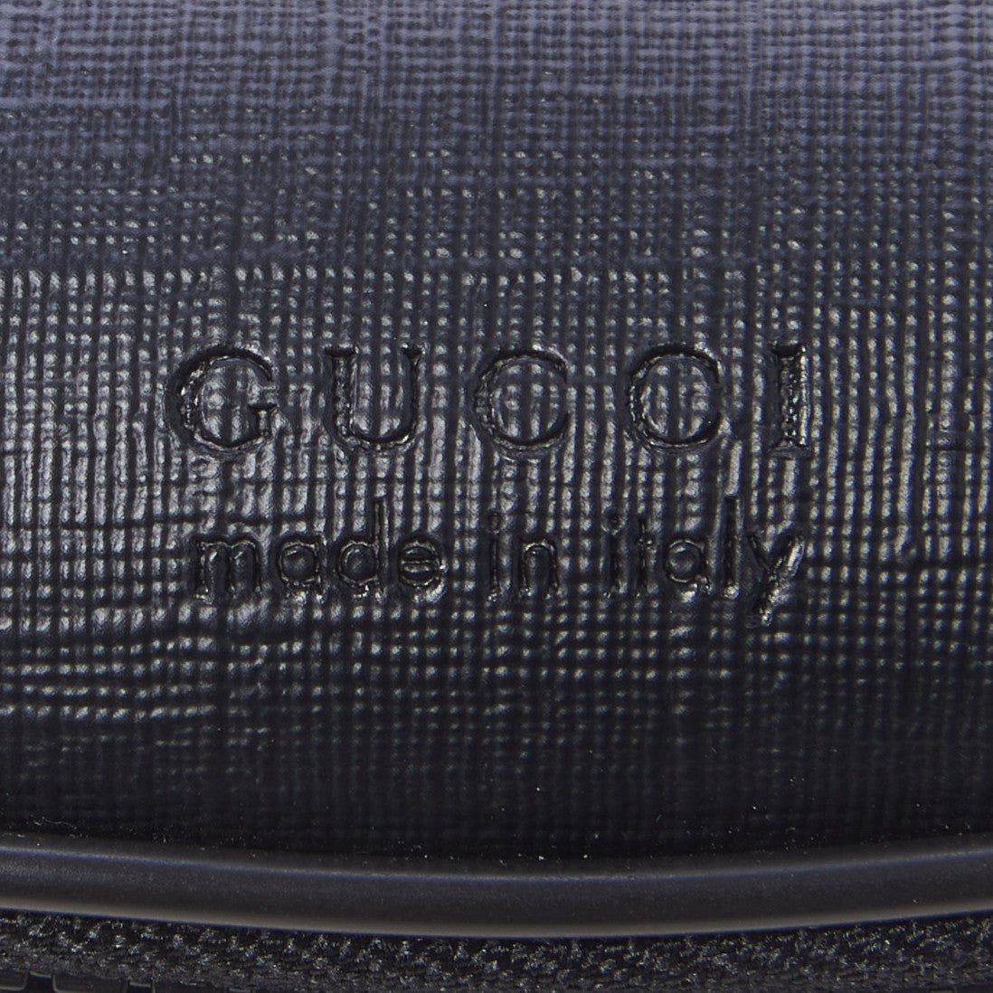 GG Supreme Monogram Belt Bag Black