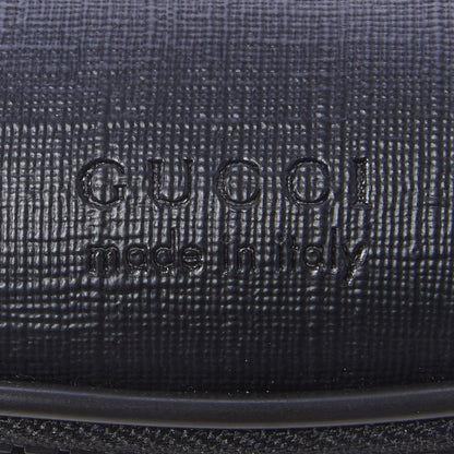 Gucci GG Supreme Monogram Belt Bag Black 7 of 9