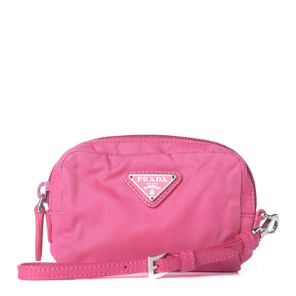 Prada Tessuto Nylon Wristlet Fuxia 1 of 10