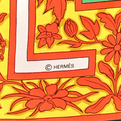 Hermes Silk Joyaux de L'ete Scarf 90 3 of 4