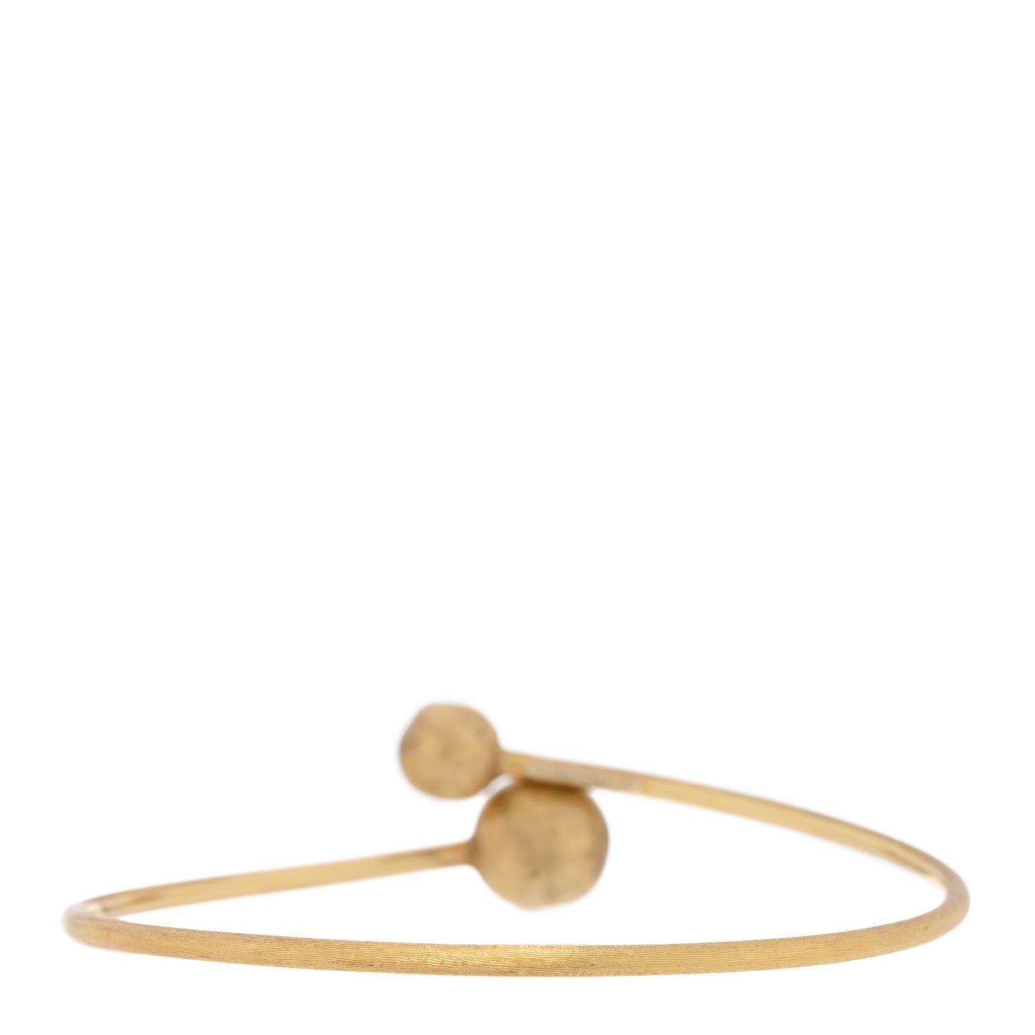 Marco Bicego 18K Yellow Gold Africa Flexible Bangle Bracelet 2 of 3